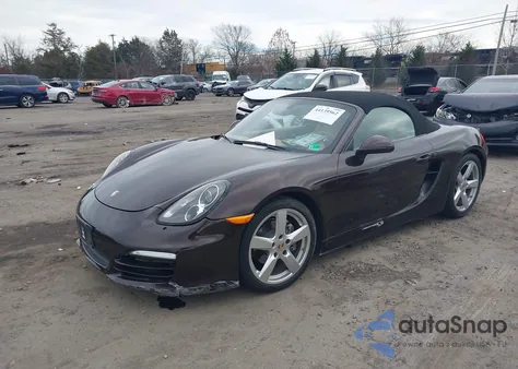 2014 Porsche Boxster z USA, uszkodzony, nr VIN WP0CA2A89ES121387